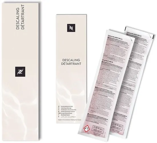 Nespresso - Ontkalkingsset - 1x2 pack - geschikt voor alle Nespresso machines