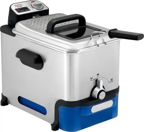Tefal Oleoclean Pro FR8040 - Frituurpan - 3,5 L - Koude Zone - Oliefiltersysteem - 2300W