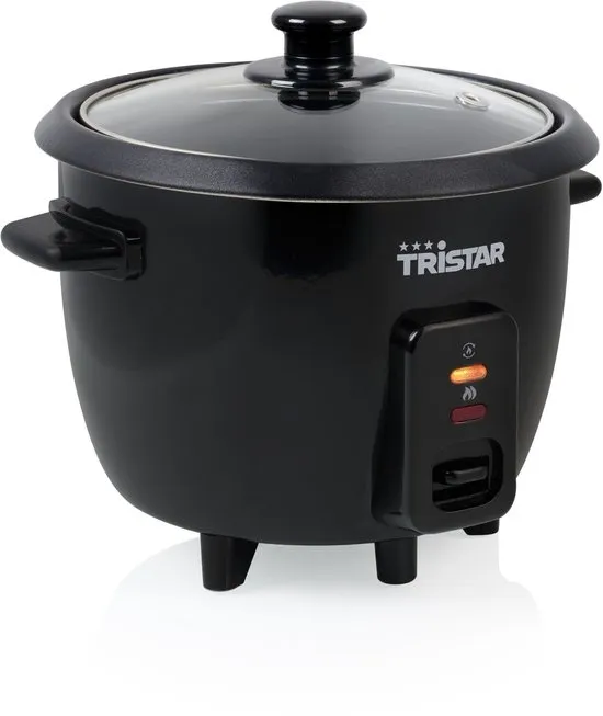 Tristar Rijstkoker 0.6L - RK-6141 - 3 personen - Compact, zuinig, eenvoudig te reinigen - Warmhoudfunctie