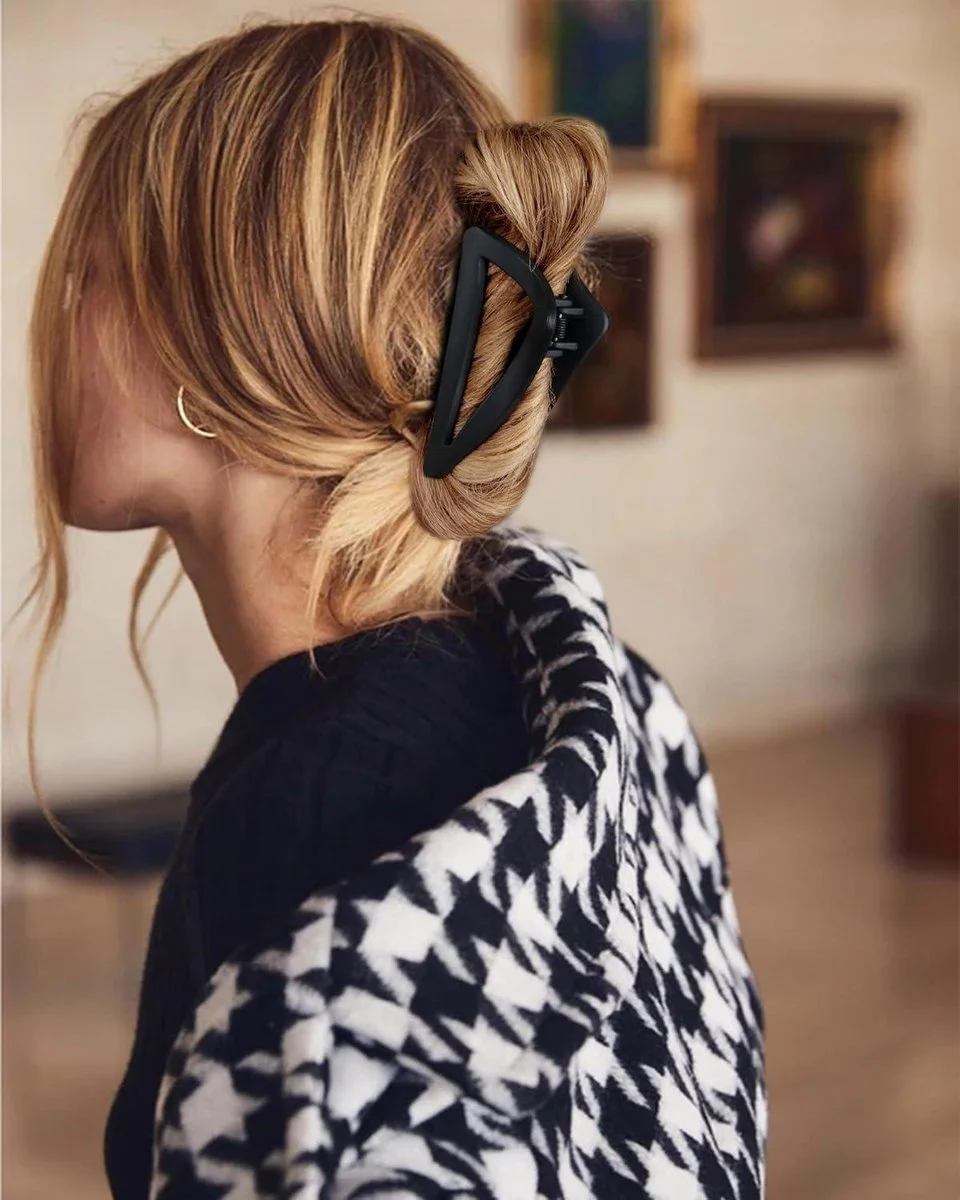 Allecto Plus - Haarklemmen Set voor Dames en Meisjes - Antislip Haarspelden - Groot Formaat - 6 Stuks - Geschikt voor Dik Haar - Chique Design