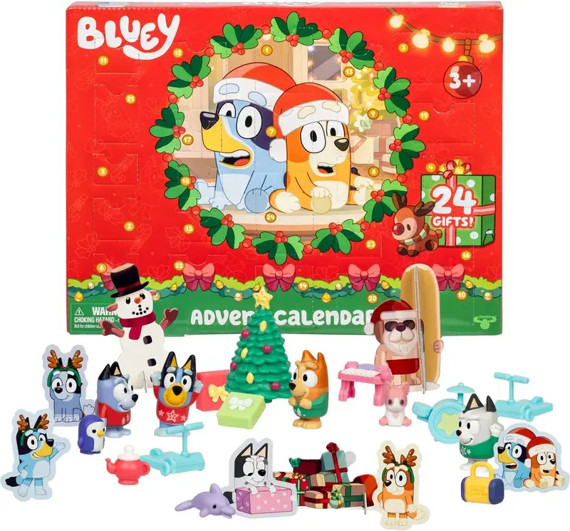 Bluey Minifiguren Adventskalender – Speelgoed met 24 Verrassingen