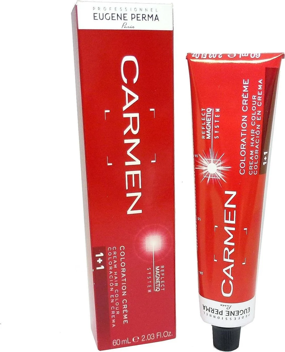 Eugene Perma Carmen Ultime Permanente Kleuring Crème Haarkleur 60ml - 04.22 Brown Deep Violine | Professionele Haarverf voor Een Diepe, Verrijkte Kleur