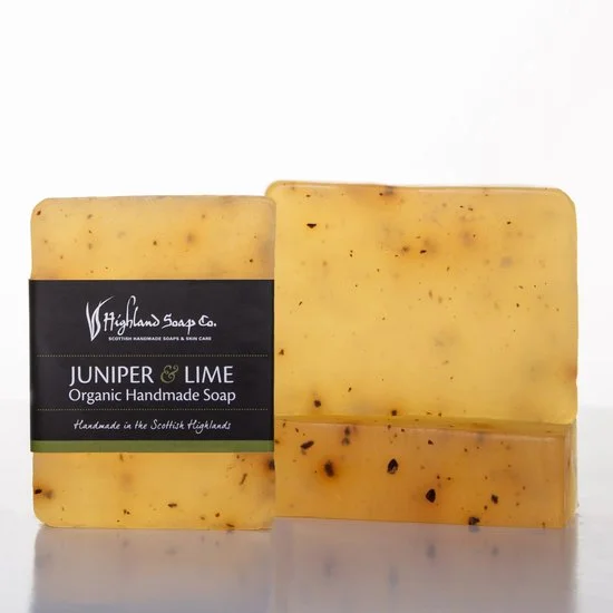 Juniper & Lime – Houtachtig & Fris - Biologische Glycerine Zeep 150g | Natuurlijke Verzorging voor Huid en Zintuigen