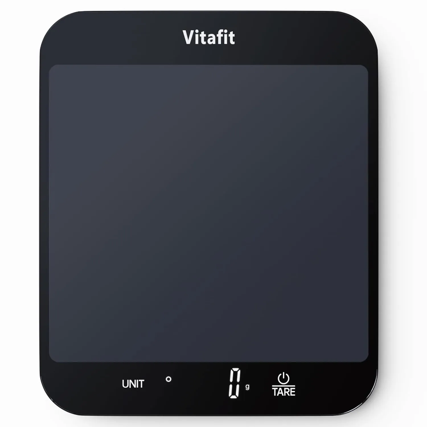 Vitafit Digitale Weegschaal (zwart) – 1 g Precisie, 15 kg Capaciteit