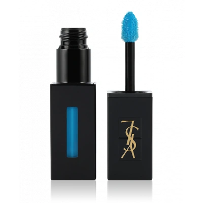 Yves Saint Laurent YSL Rouge Pur Couture Vernis a Levres Pop Water Nr.52 Blue Am