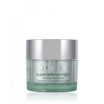 Clinique Superdefense Night Recovery Moisturizer für Mischhaut 50 ml