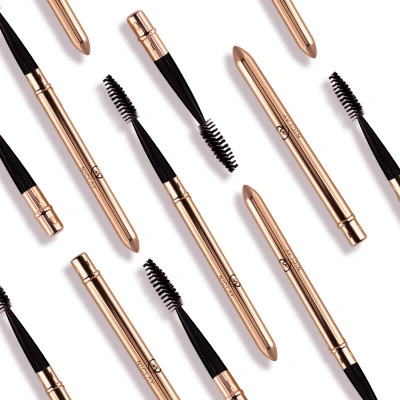 NICLAY Mascarabürste mit Deckel Rosegold 1 st