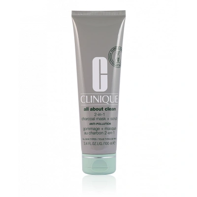 Clinique All About Clean 2-in-1 Charcoal Mask + Scrub 100 ml